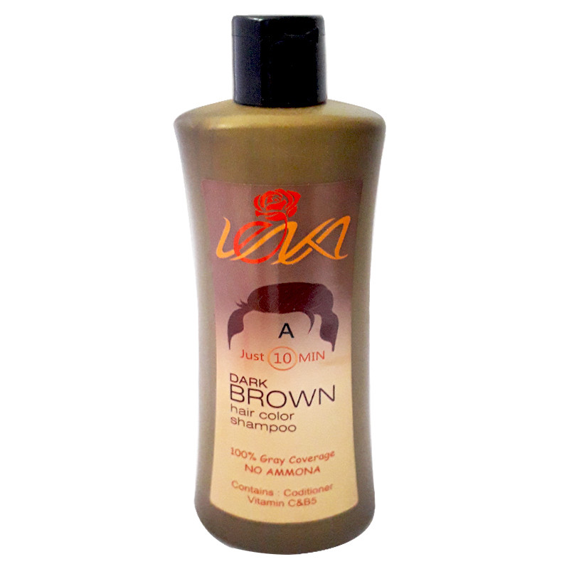 شامپو رنگ مو لنکا مدل A&B حجم 120 میلی لیتر رنگ قهوه ای تیره بسته 2 عددی شامپو رنگ مو لنکا مدل A&B حجم 120 میلی لیتر رنگ قهوه ای تیره بسته 2 عددی