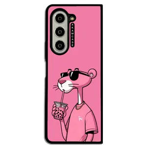 AKAM AMC-WSGZFOLD5-PINK PANTHER12 Cover For Samsung Galaxy Z Fold 5