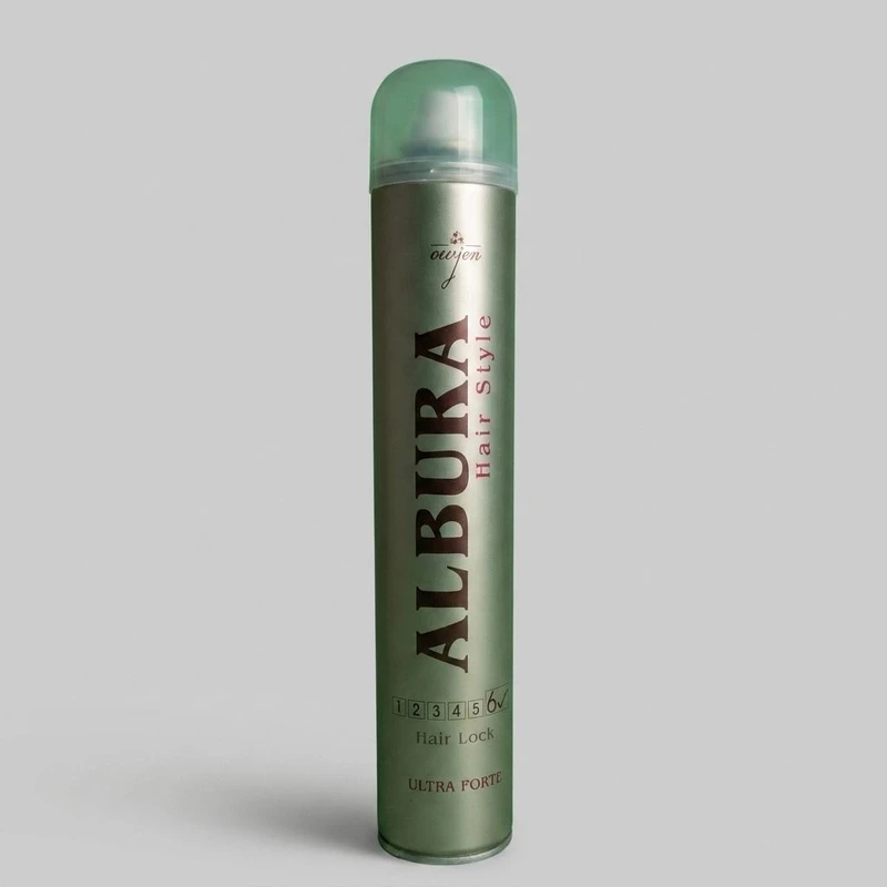 اسپری چسب مو آلبورا مدل Ultra Forte 6 حجم 400 میلی لیتر