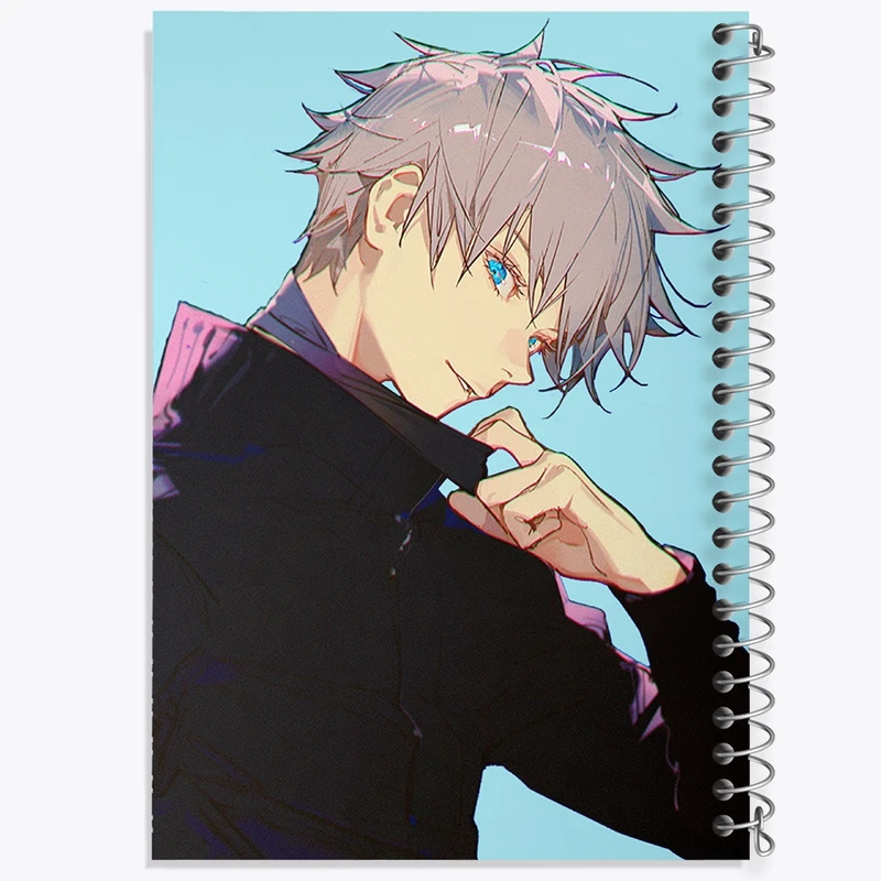 دفتر شطرنجی 50 برگ خندالو مدل گوجو ساتورو انیمه جوجوتسو کایزن کد F1650