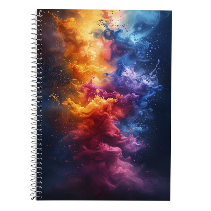 دفتر زبان 50 برگ مدوپد مدل سه خط طرح فانتزی کد DF14478