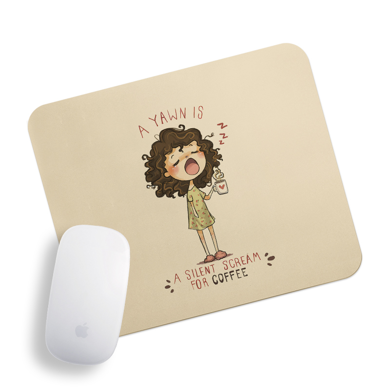 ماوس پد طرح دخترانه کد 3004