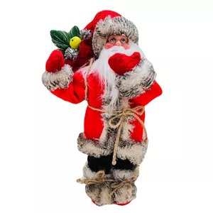 عروسک طرح بابانوئل مدل JIMI110 کد 01 ارتفاع 35 سانتی‌متر