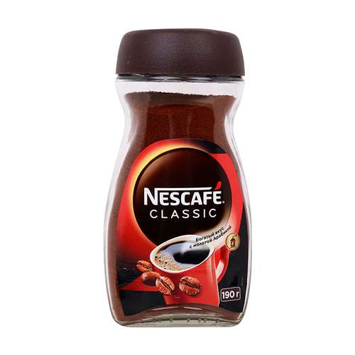 پودر قهوه فوری کلاسیک نسکافه - 190 گرم