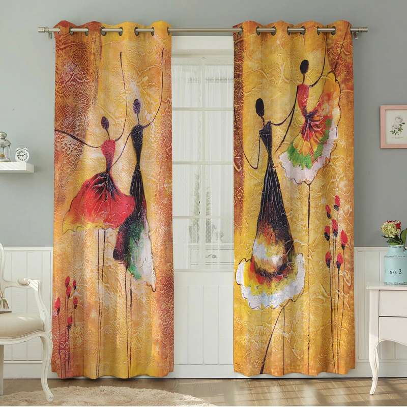 پرده نیروانا طرح مدرن  مدل هازان کد 4623 سایز 140×280 سانتی متر