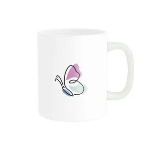 ماگ طرح پروانه کد 163