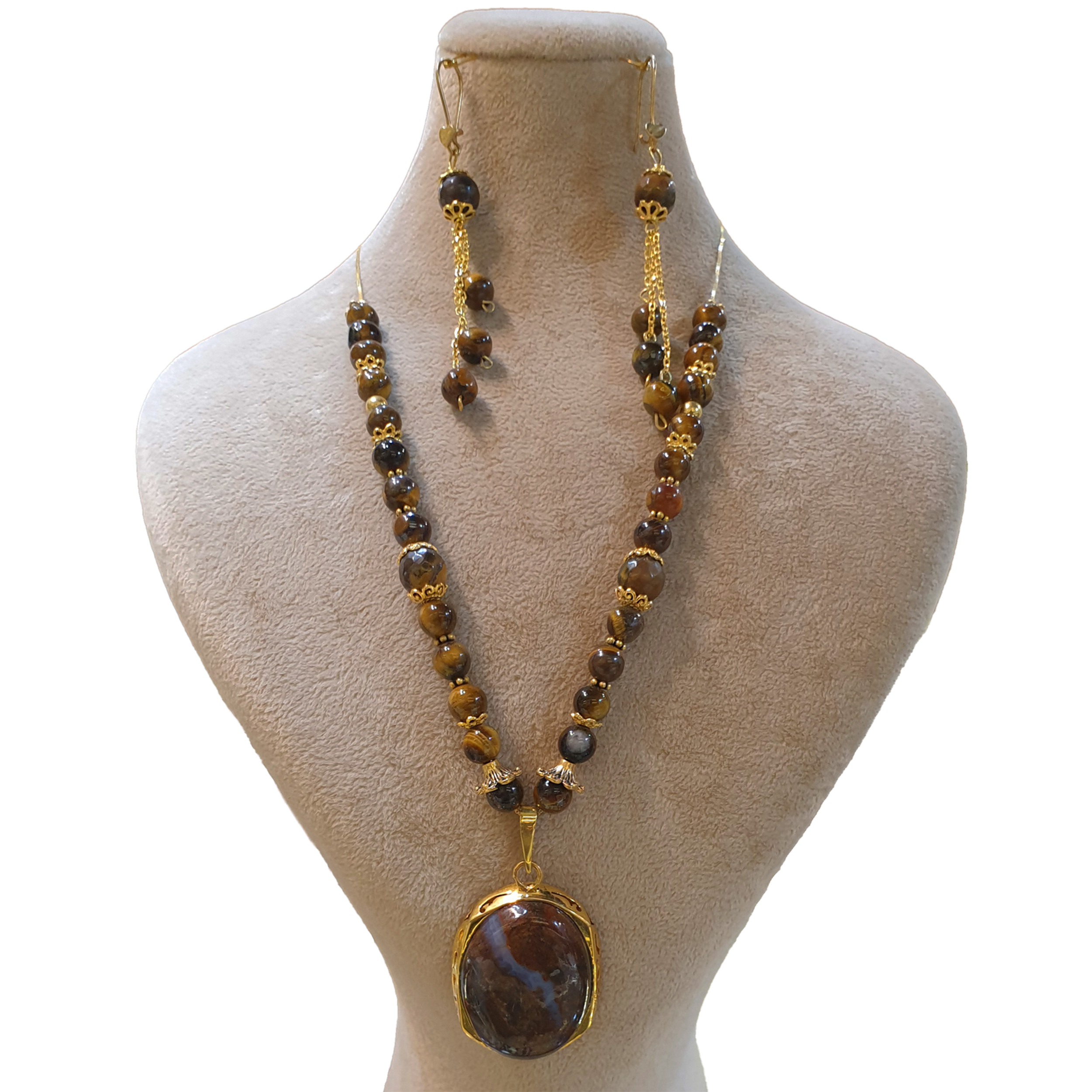 نیم ست نقره زنانه مدل 4255