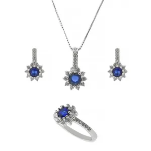 نیم ست نقره زنانه مدل 1055987