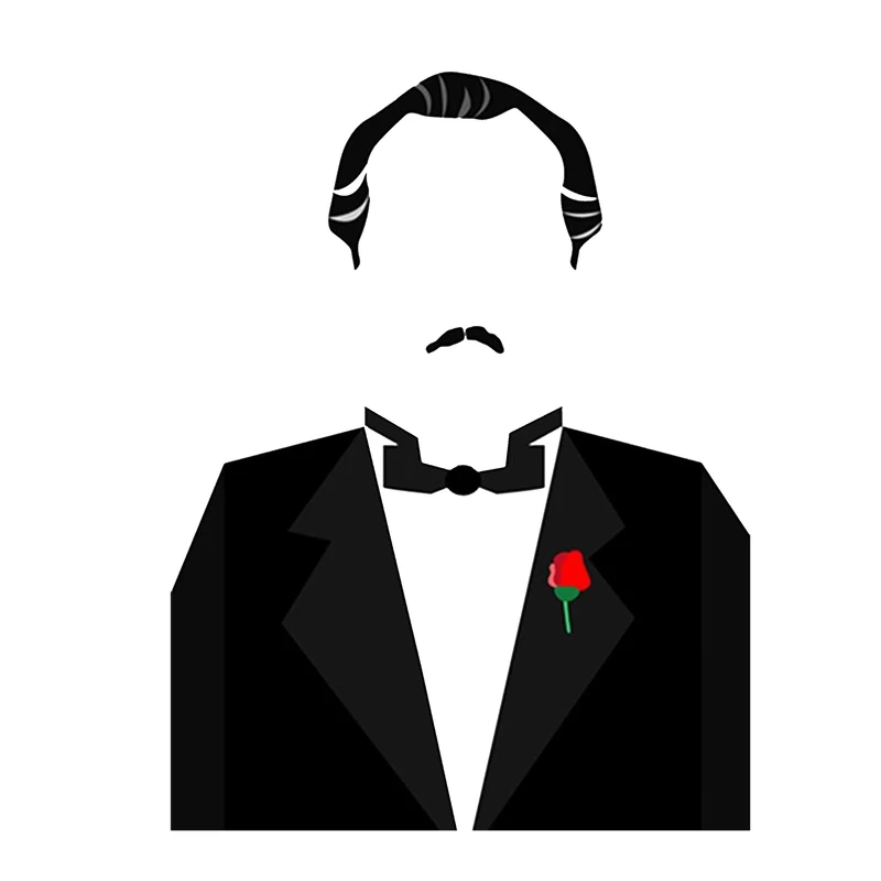 استیکر لپ تاپ و موبایل مدل سریال طرح پدر خوانده The Godfather کد 4960