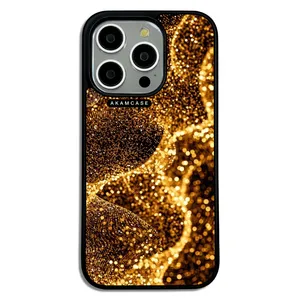 AKAM AMC-WA15PRO-SPARKLY-5 Cover For Apple iPhone 15 Pro