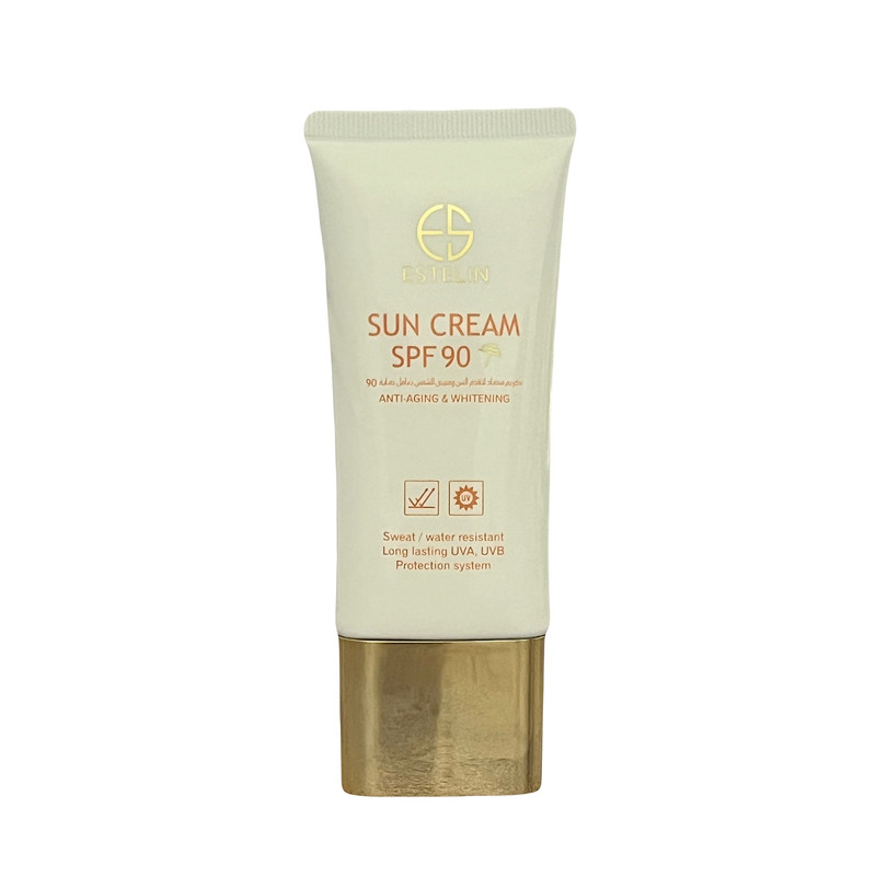 کرم ضد آفتاب بدون رنگ استیلن SPF 90 مدل anti agin ‌مناسب انواع پوست‌ حجم 60 میلی‌لیتر