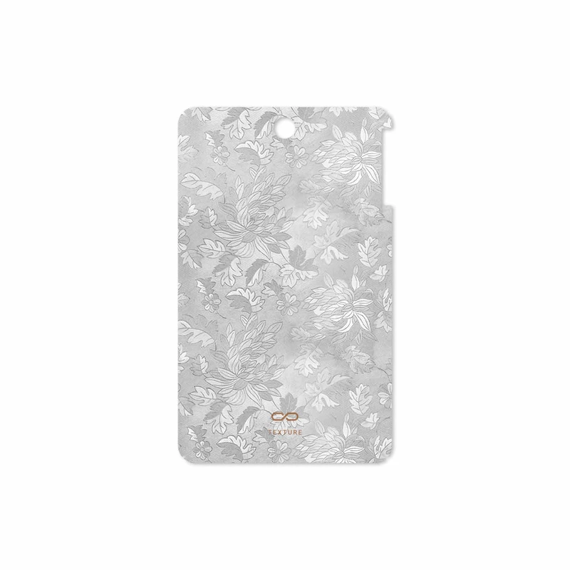 برچسب پوششی ماهوت مدل Silver-Wildflower مناسب برای تبلت لنوو A7-50 A3500 2014