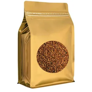 کنجد قهوه‌ای پاک شده محلی خاتون - 500 گرم