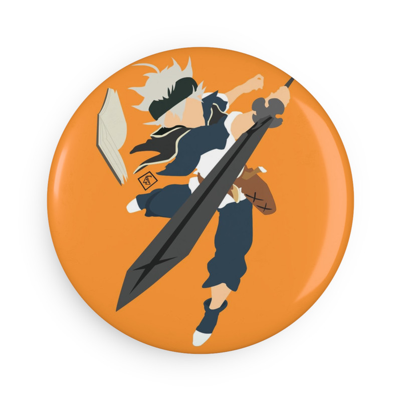 مگنت طرح انیمه شبدر سیاه Black Clover مدل NF1168