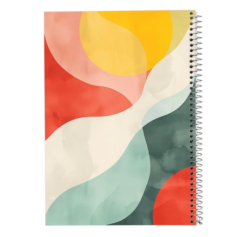 دفتر شطرنجی 50 برگ مدوپد طرح اشکال فانتزی کد DF16073