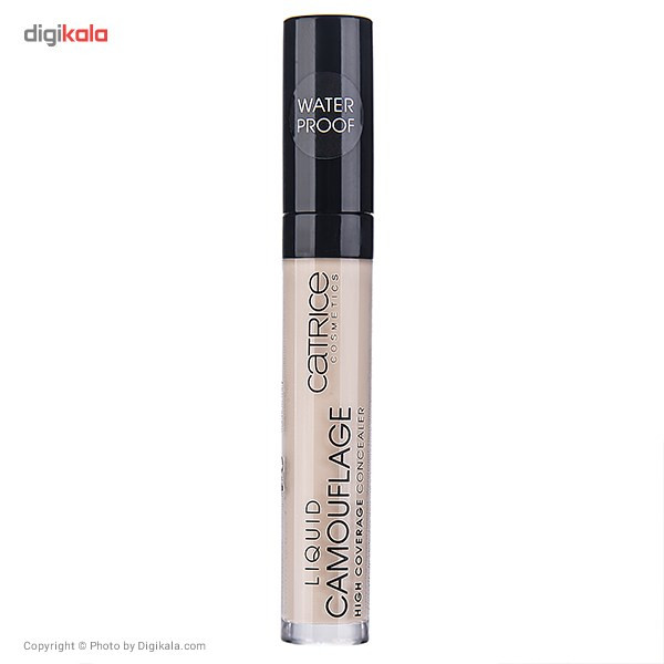 کانسیلر کاتریس سری Liquid Camouflage مدل Light Beige شماره 020