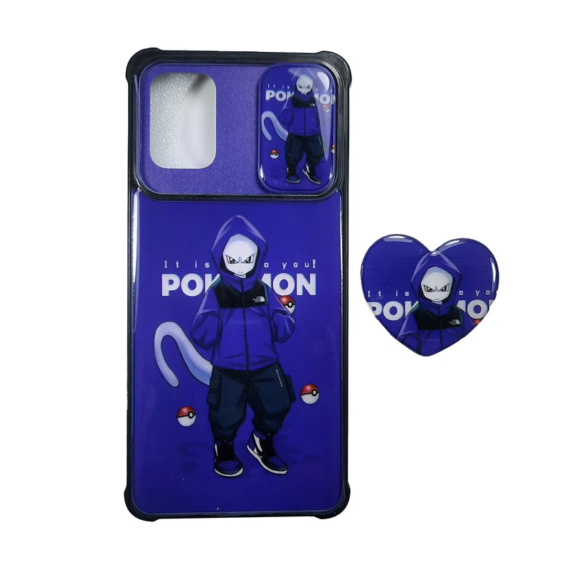 کاور مدل سیلیکون کد 01 مناسب برای گوشی موبایل سامسونگ galaxy A71 به همراه پاپ سوکت