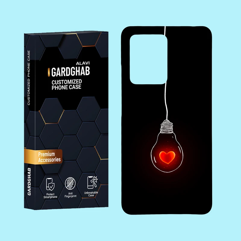 کاور گارد قاب علوی مدل عاشقانه مناسب برای گوشی موبایل شیائومی Redmi Note 12 Pro Plus 5G