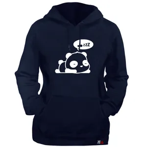 هودی زنانه مدل  پاندا کد T01 رنگ سرمه ای