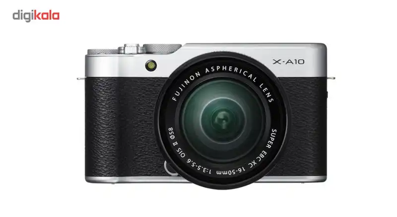 دوربین دیجیتال بدون آینه فوجی فیلم مدل X-A10 به همراه دو لنز 50-16 میلی‌متر و 50-230 میلی‌متر