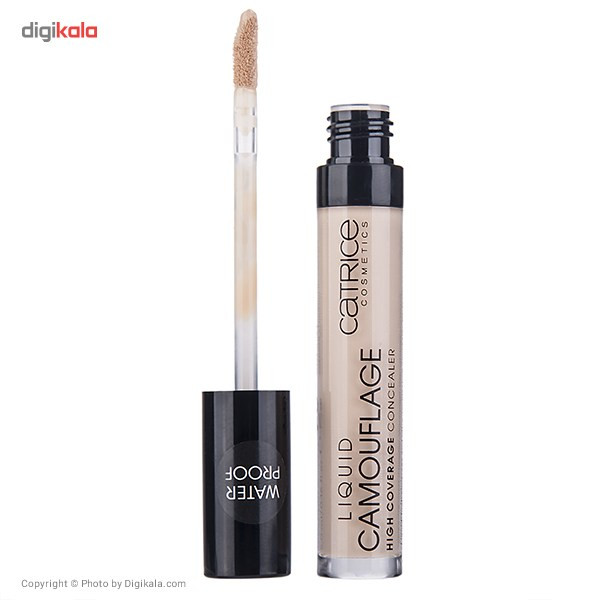 کانسیلر کاتریس سری Liquid Camouflage مدل Light Beige شماره 020