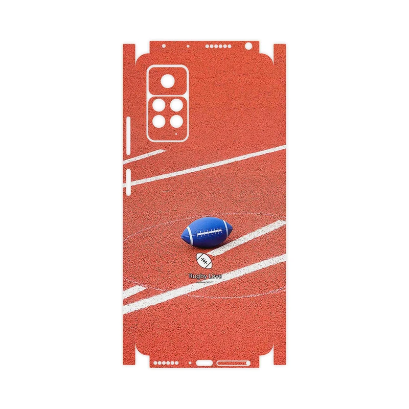 برچسب پوششی ماهوت مدل Rugby football-FullSkin مناسب برای گوشی موبایل شیائومی Redmi Note 11 Pro 5G