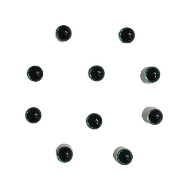 ملزومات عروسک سازی مدل چشم اکلیلی واشردار کد SBZ1510 بسته 10 عددی 