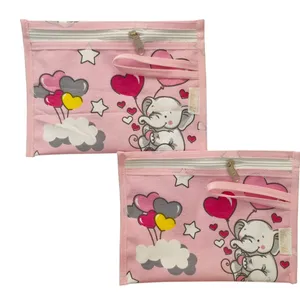 کیف لقمه مدل قلبی سایز 21 ×16 سانتی متر  بسته دو عددی