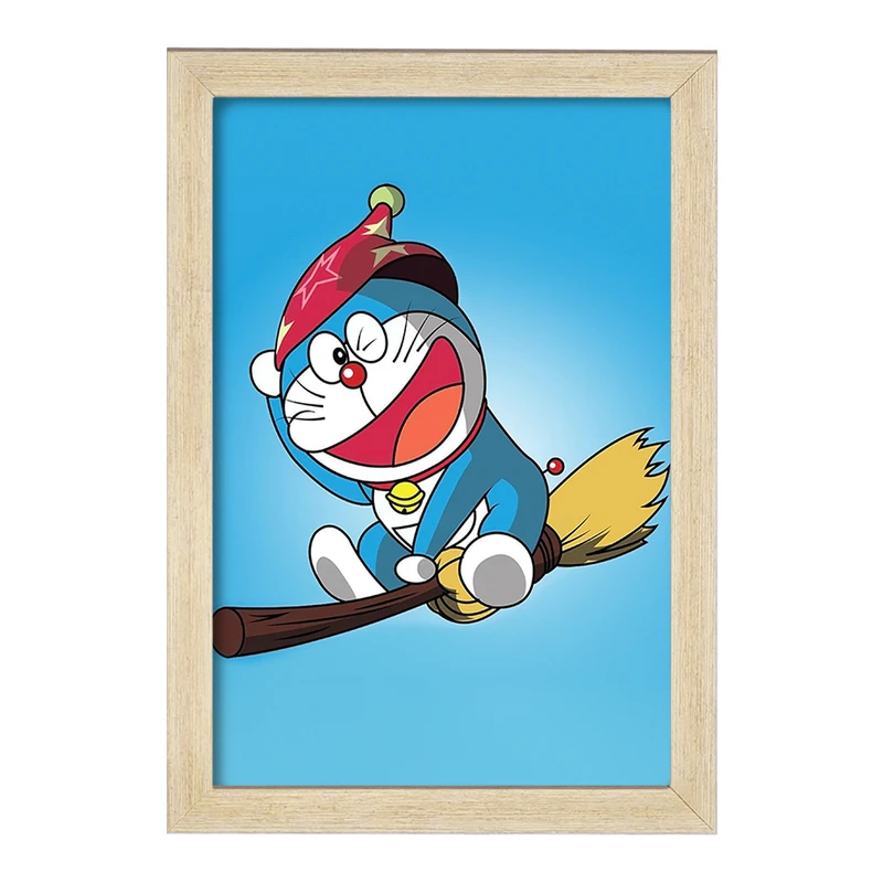تابلو خندالو مدل انیمه دورایمون  کد 12762