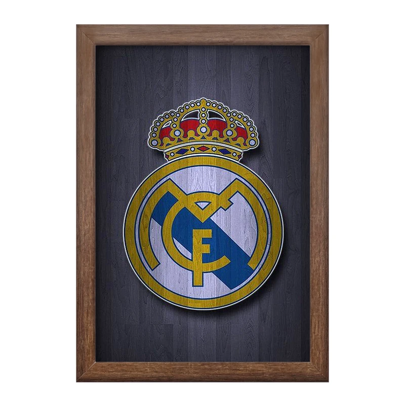تابلو خندالو طرح باشگاه رئال مادرید Real Madrid  کد 1973