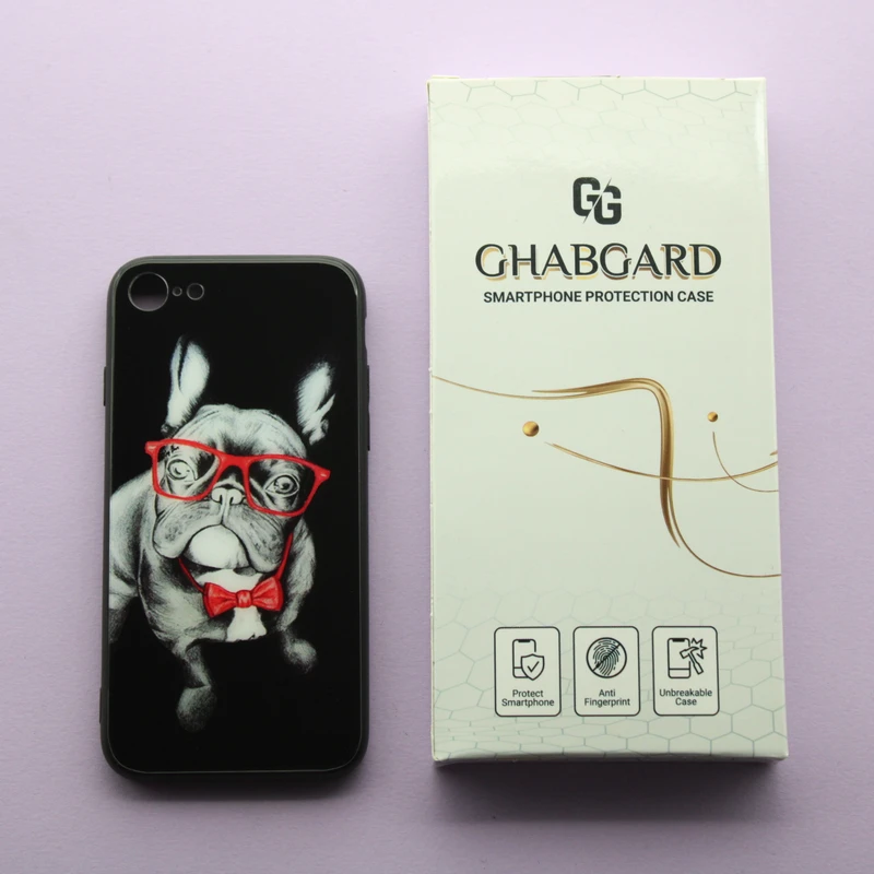 کاور قاب گارد مدل پشت گلس پسرانه مناسب برای گوشی موبایل اپل iPhone 7/8/SE 2020/SE 2022 