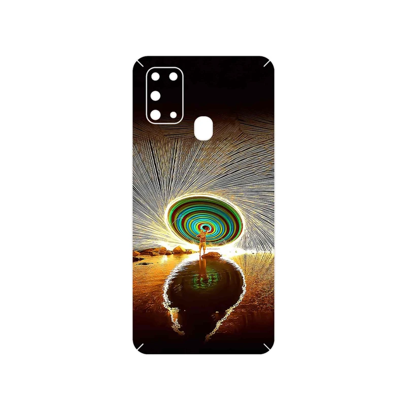 برچسب پوششی ماهوت مدل Night Light Fountain مناسب برای گوشی موبایل سامسونگ Galaxy M31