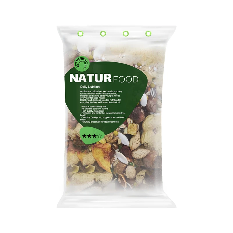 غذای طوطی ملنگو نیچرفود مدل 3 ستاره وزن 1 کیلوگرم