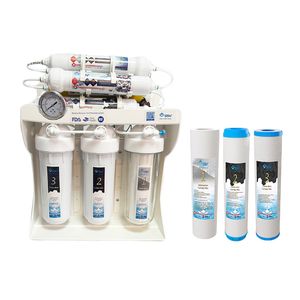 نقد و بررسی دستگاه تصفیه کننده آب اس اس وی مدل UltraPro  X1055 N + 3F به همراه فیلتر توسط خریداران