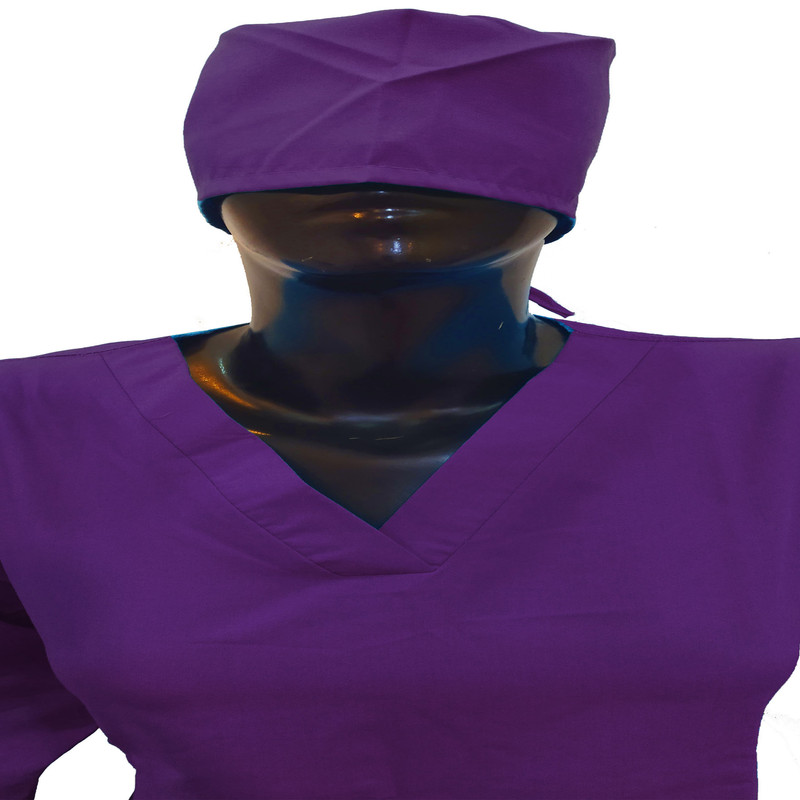 ست روپوش و شلوار اتاق عمل زنانه مدل SH304 به همراه کلاه