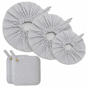 ست دم کنی 5 تکه الیزاسوینگ مدل کلاسیک پنبه کد 05_cotton