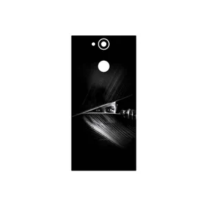 MAHOOT Black Portrait Cover Sticker for Sony Xperia XA2