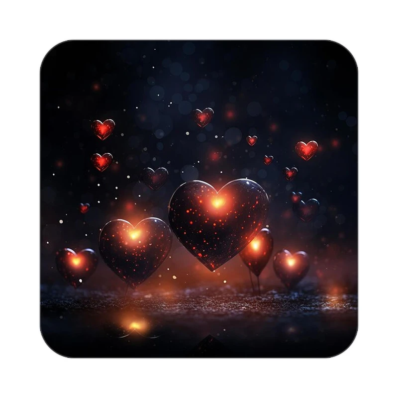 زیر لیوانی کاکتی مدل عاشقانه کد mp13082