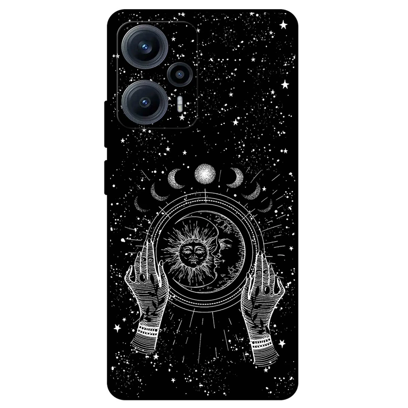 کاور مگافون طرح ماه و خورشید مدل 1892 مناسب برای گوشی موبایل شیائومی Poco F5