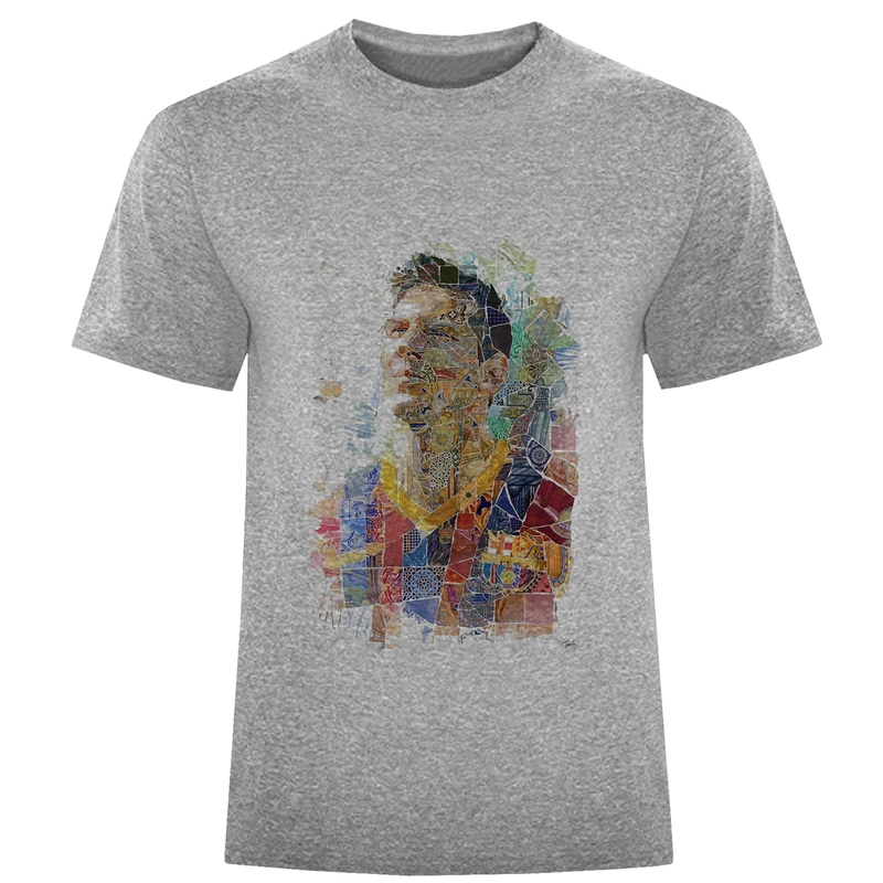 تی شرت آستین کوتاه مردانه مدل مسی D391