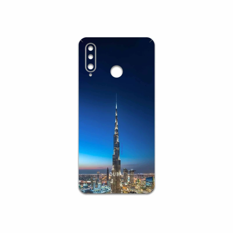 برچسب پوششی ماهوت مدل Dubai-City مناسب برای گوشی موبایل هوآوی P30 Lite (48 MP Camera)