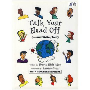 کتاب Talk Your Head Off اثر Brana Rish West انتشارات رهنما