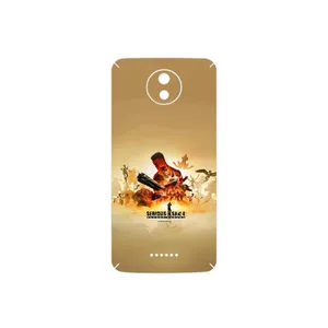 MAHOOT Serious Sam Game Series Cover Sticker for Motorola Moto C Plus