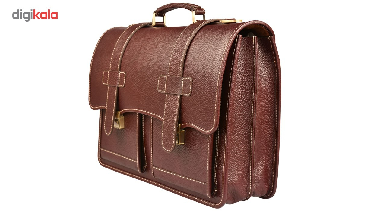 کیف اداری چرم طبیعی کهن چرم مدل L98-12