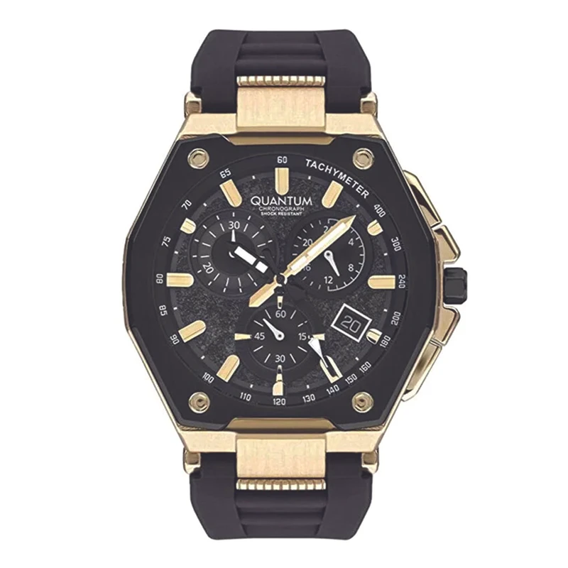 ساعت مچی عقربه‌ای مردانه  کوارتز کوانتوم مدل PWG1005.151