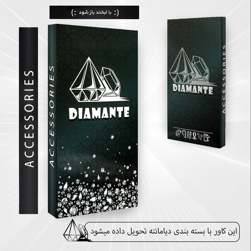 کاور دیامانته مدل Gavazni Bk مناسب برای گوشی موبایل شیائومی Mi 12 Pro