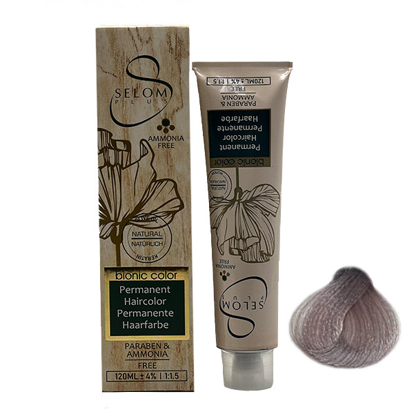 رنگ مو سلوم شماره 8.21 حجم 120 میلی لیتر رنگ بلوند مرواریدی روشن