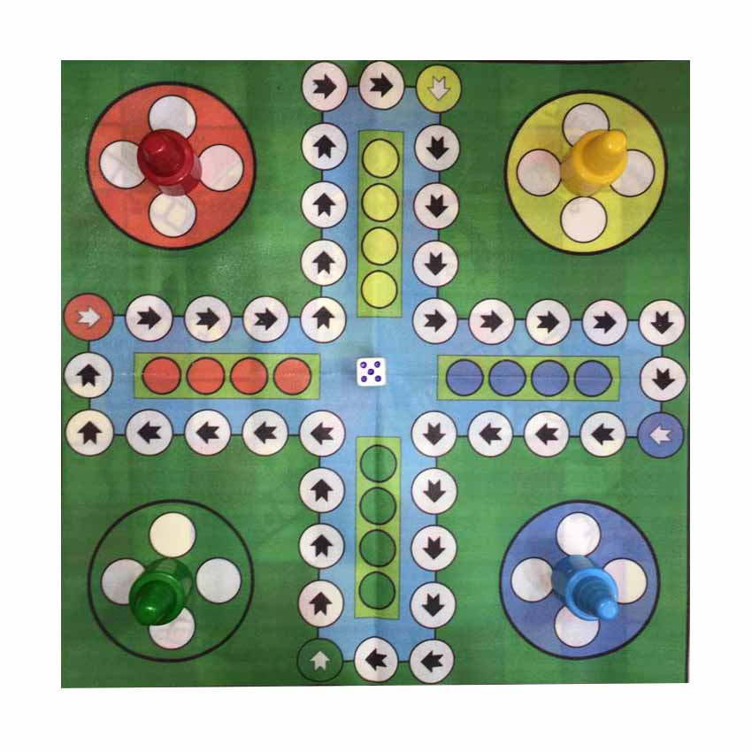 بازی فکری طرح منچ و مارپله مدل ME12