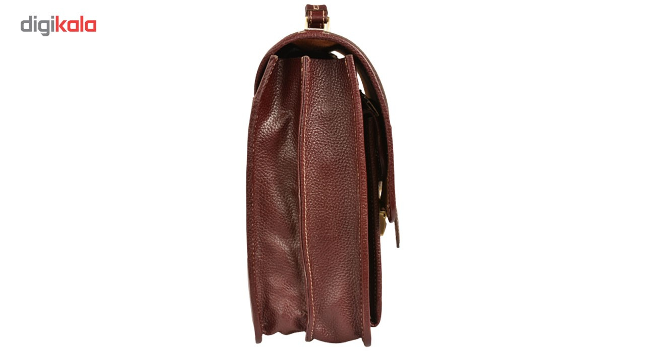 کیف اداری چرم طبیعی کهن چرم مدل L98-12