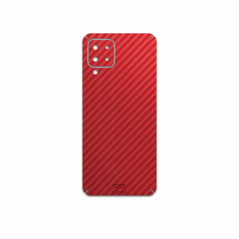 برچسب پوششی ماهوت مدل Red-Fiber مناسب برای گوشی موبایل سامسونگ Galaxy A22 4G